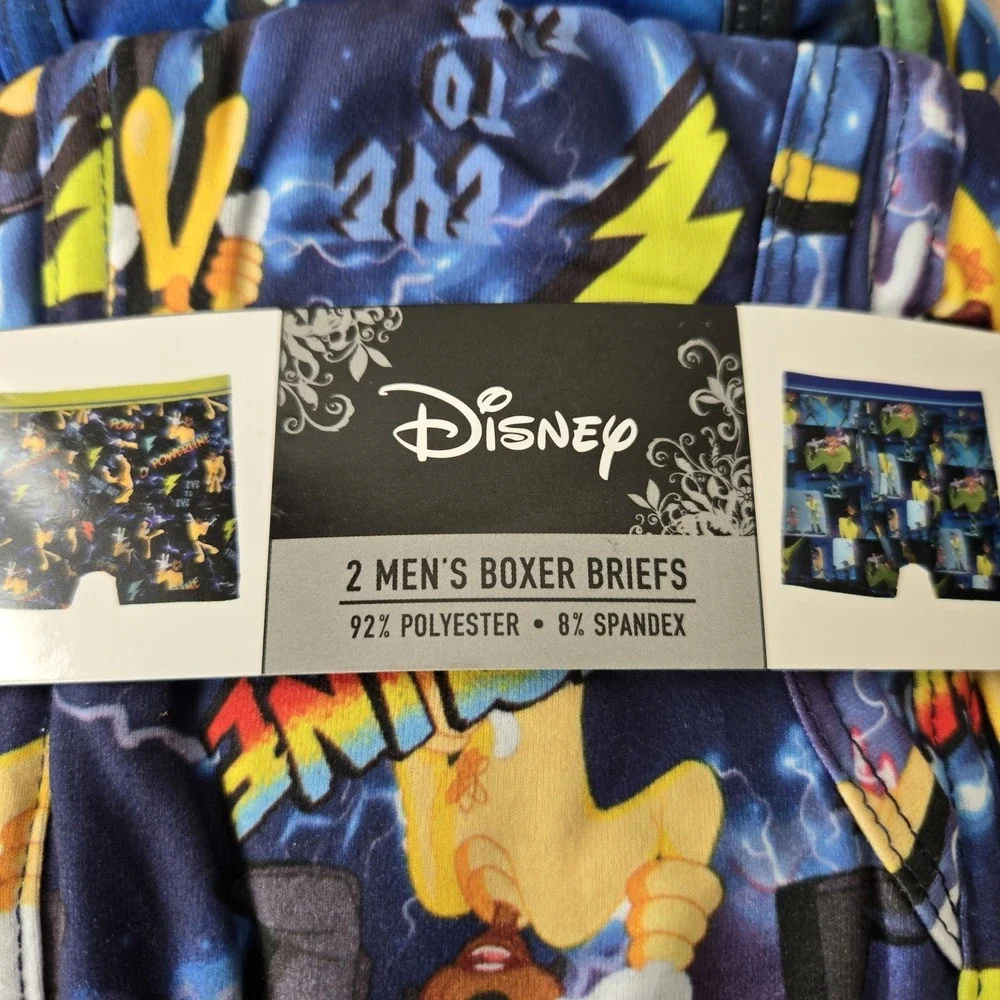 4 Pair Mens Small Disney Star Wars / Goof Troop‎ Powerline Soft Boxer Briefs